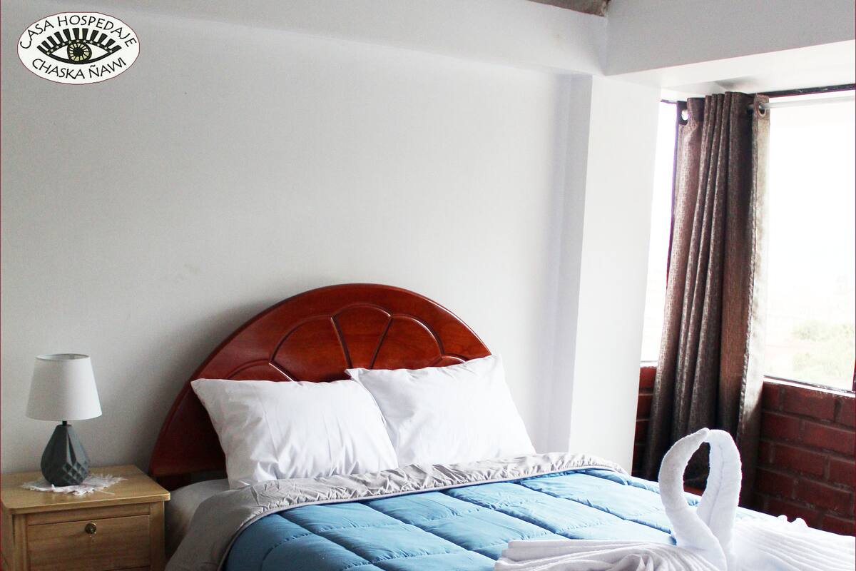 Double Room Single Use, Private Bathroom, City View