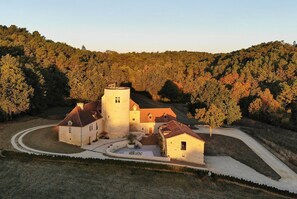 Aerial view - Chambres d'hôtes La Tour de Ginaillac (Les Arques)