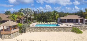 Pool - Villa Blue Beach (Les Terres Basses)