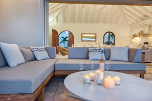 TV, DVD player - Villa Happy Bay (Grand Case)