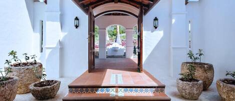 Enceinte de l’hébergement