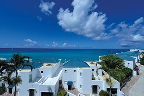 Uitzicht op strand/zee