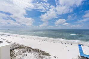 On the beach