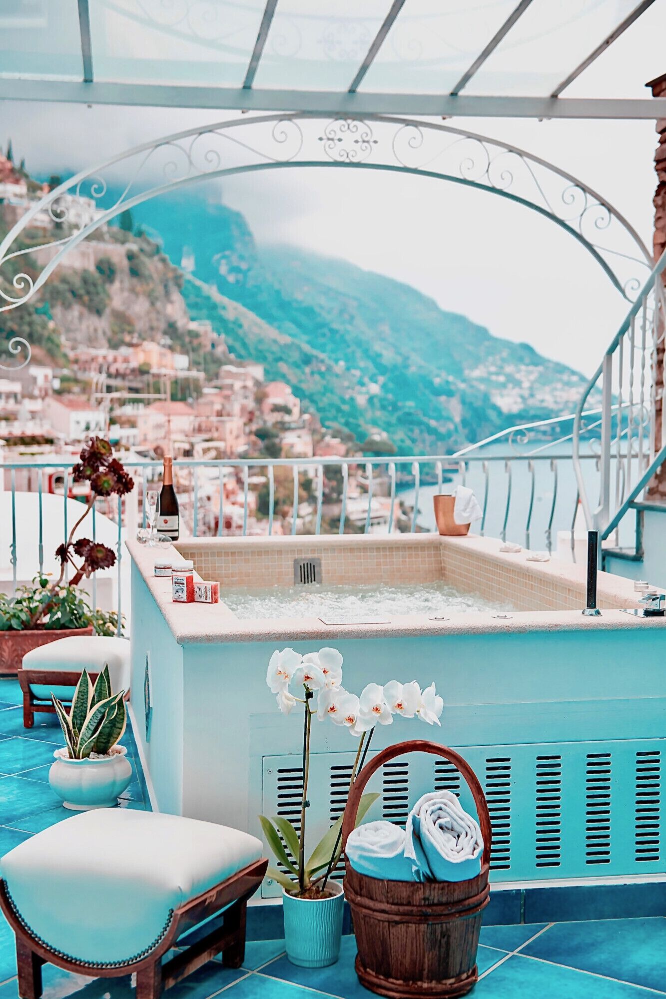 Bain à remous extérieur