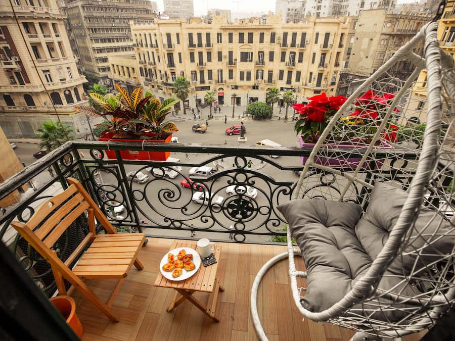 Double Room, City View | Terrace/patio