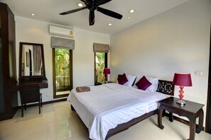 2-Bedrooms Private Pool Villa  | 2 ห้องนอน, ตู้นิรภัยในห้องพัก, เตารีด/โต๊ะรีดผ้า
