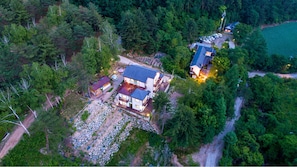 Front of property – evening/night