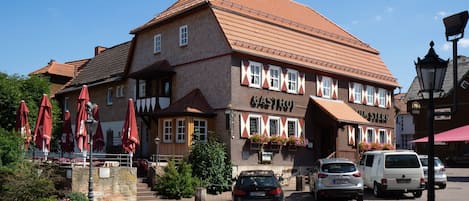 Fachada de la propiedad