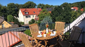 Outdoor dining - Apartment REFUGIUM RERIK - Apartment REFUGIUM RERIK (Rerik)
