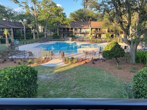 Pool - 3 Bedroom, 3 Bath Oceanside Beach Villa (Hilton Head Island)