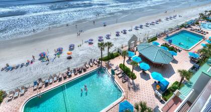 Oceanfront Condo w/Balcony |Sleeps 4 |Sunrise View