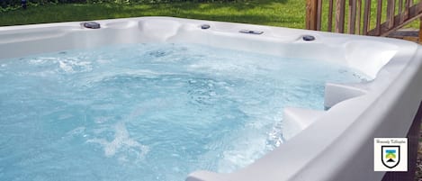 Bain à remous extérieur