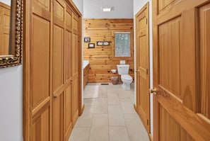 Shower, towels