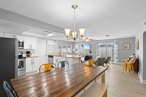 Fridge, microwave, oven, dishwasher - Gorgeous Beach Home-(Across the Street from Beach) (New Smyrna Beach)