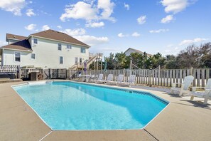 Una piscina climatizada