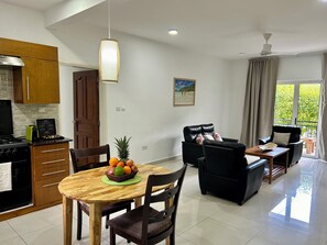 Superior Double Room | Living area - The Seaboards Apartments Seychelles (Mahé Island)