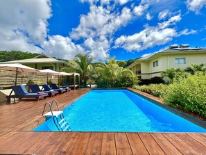 Outdoor pool - The Seaboards Apartments Seychelles (Mahé Island)
