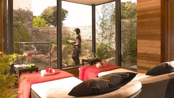 Sale per trattamenti di coppia, sauna, vasca idromassaggio, bagno turco