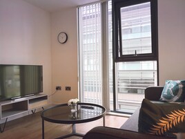 公寓 | 客厅 | 平板电视、Netflix