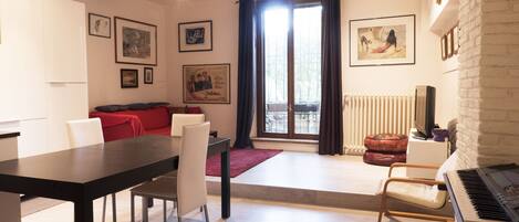 Appartamento, 1 camera da letto | Area soggiorno | TV LCD