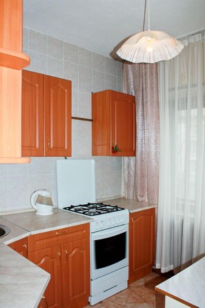 Apartment, 1 Queen-Bett und Schlafsofa, Stadtblick | Massage in der Unterkunft