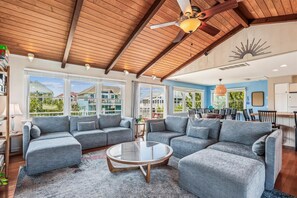 TV, fireplace, DVD player, stereo - ONLY 350 Feet to beach!  Pool, Hot Tub! Pool Table, Pets Welcome! (Corolla)