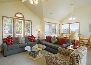 TV, fireplace, DVD player, stereo