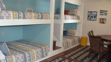 4 chambres, fer et planche Ă repasser, Wi-Fi gratuit, draps fournis