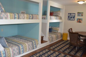 4 室のベッドルーム、アイロン / アイロン台、WiFi (無料)、ベッドシーツ