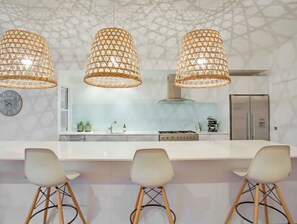 Fridge, microwave, oven, stovetop - SERENITY BEACH RETREAT - Hamptons Beach HavenCasuarina - sleeps 14 -7 bedrooms (Casuarina)