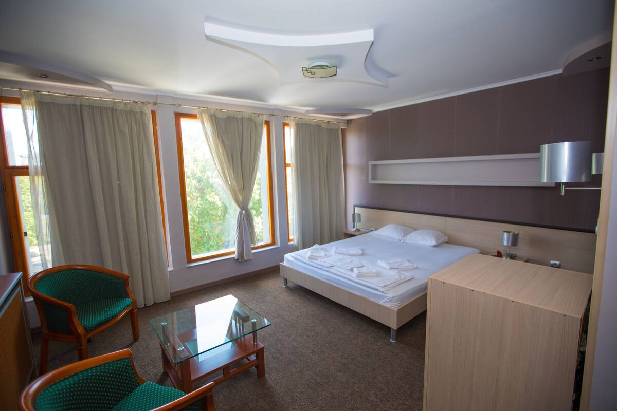 Superior Double Room | Minibar, desk, WiFi (free), bed sheets