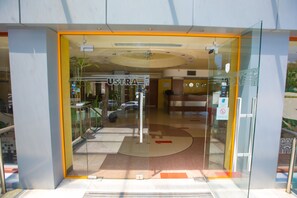 Entrée de l’hébergement