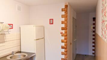 Apartment, Mehrere Betten, Stadtblick | Eigene Küche | Kühlschrank, Mikrowelle, Herdplatte, Wasserkocher