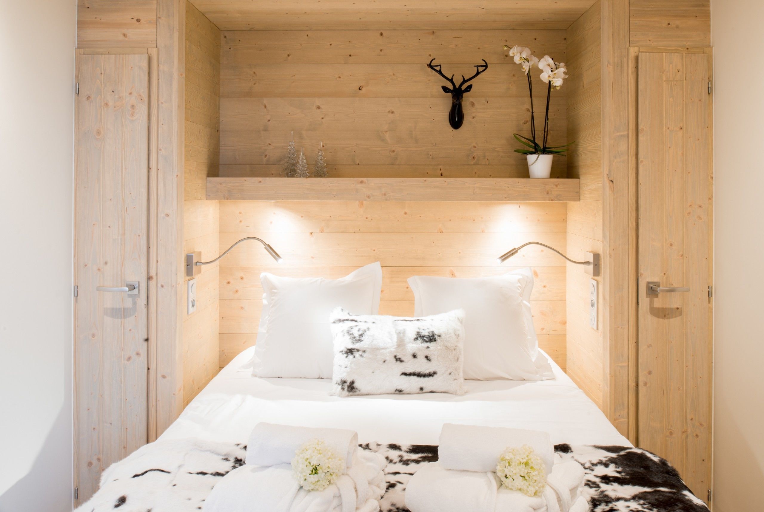 Apartamento, várias camas, para não fumantes, vista para a montanha | 3 quartos, escrivaninha, cortinas blackout