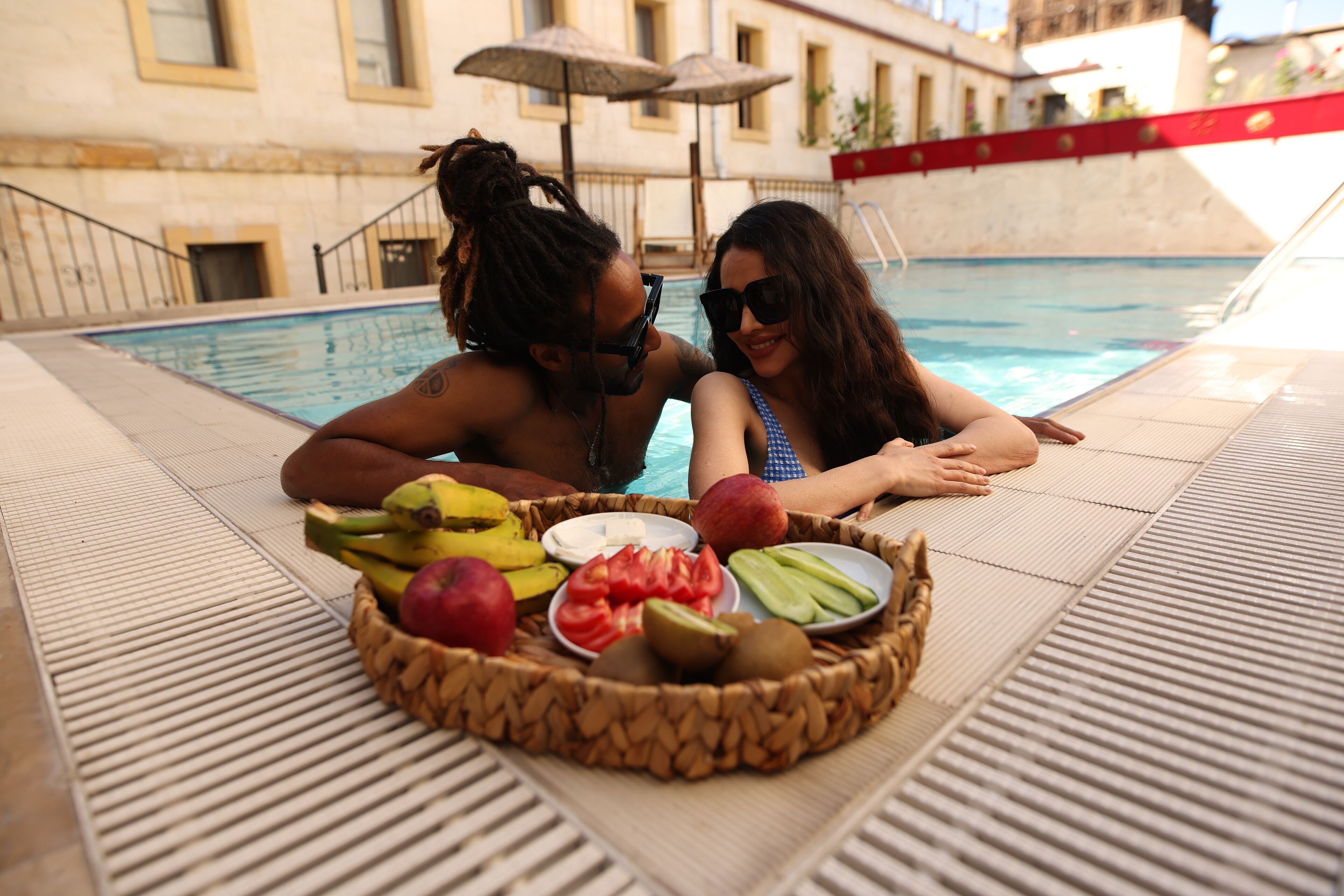 Seasonal outdoor pool