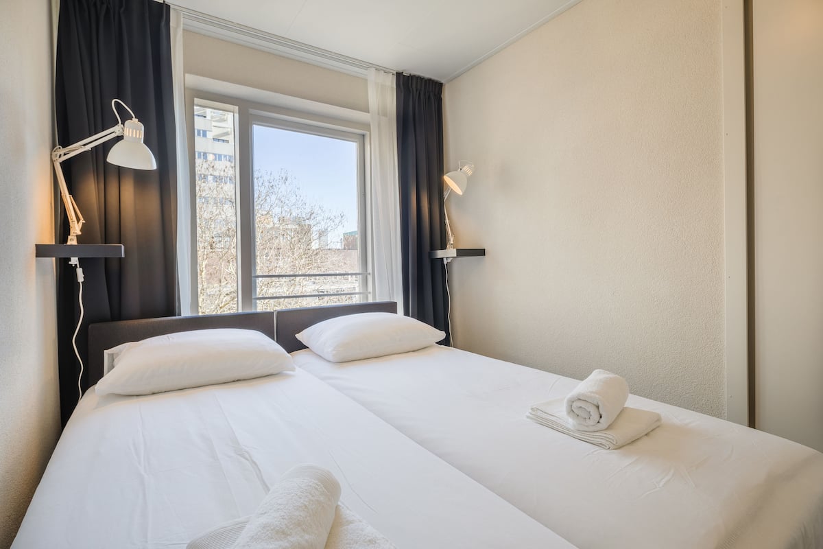 Desk, iron/ironing board, free WiFi, bed sheets