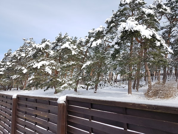 Enceinte de lâhĂ©bergement
