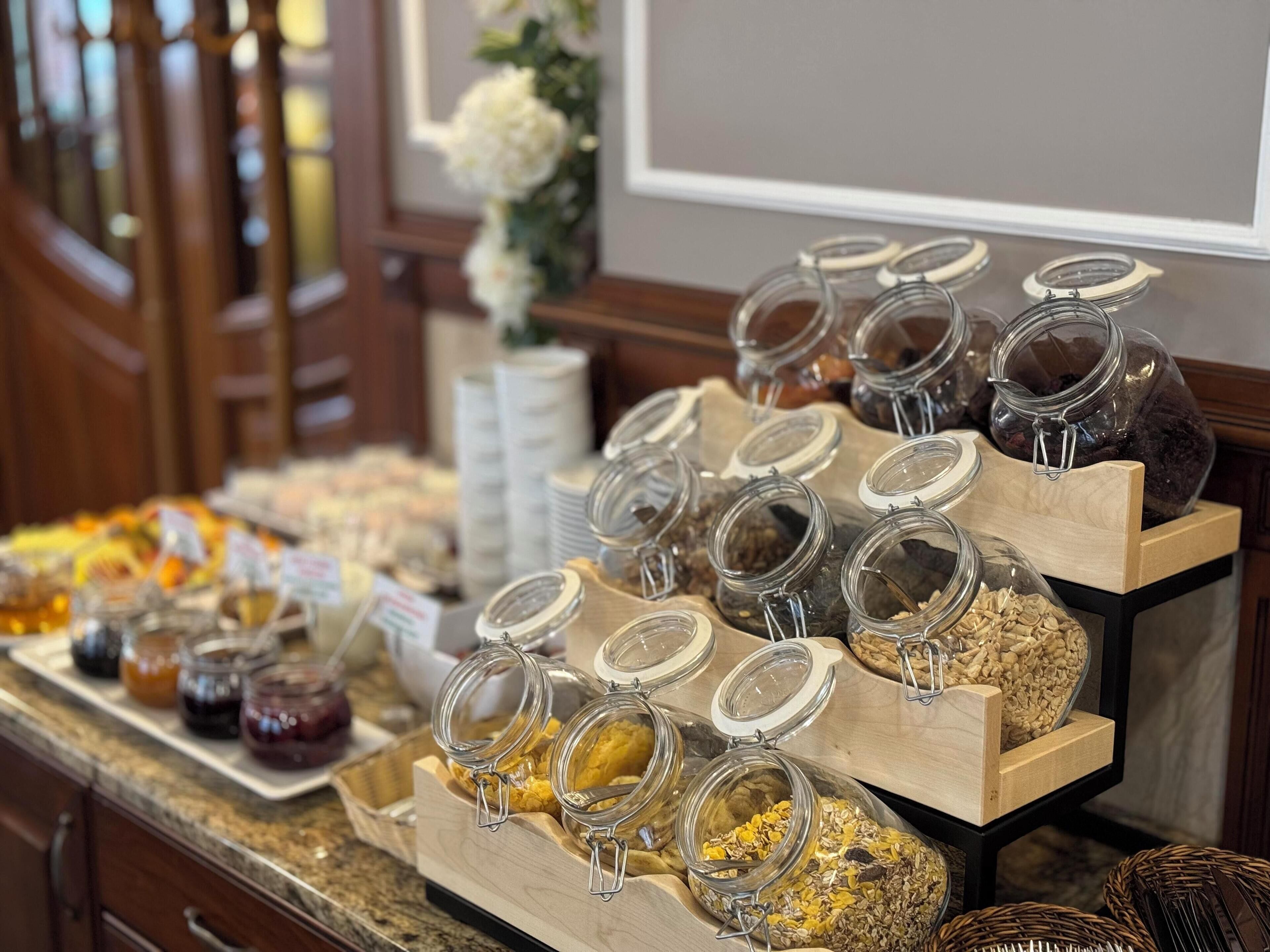 Gratis frukostbuffé varje dag 