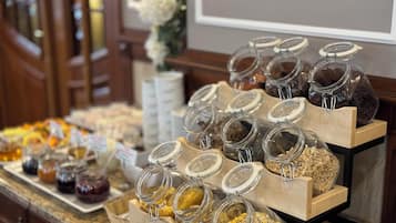 Gratis frukostbuffé varje dag