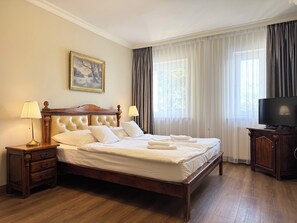 Standard Double Room | Individually furnished, blackout drapes, free WiFi, bed sheets - Boutique Residence Irys (Swinoujscie)