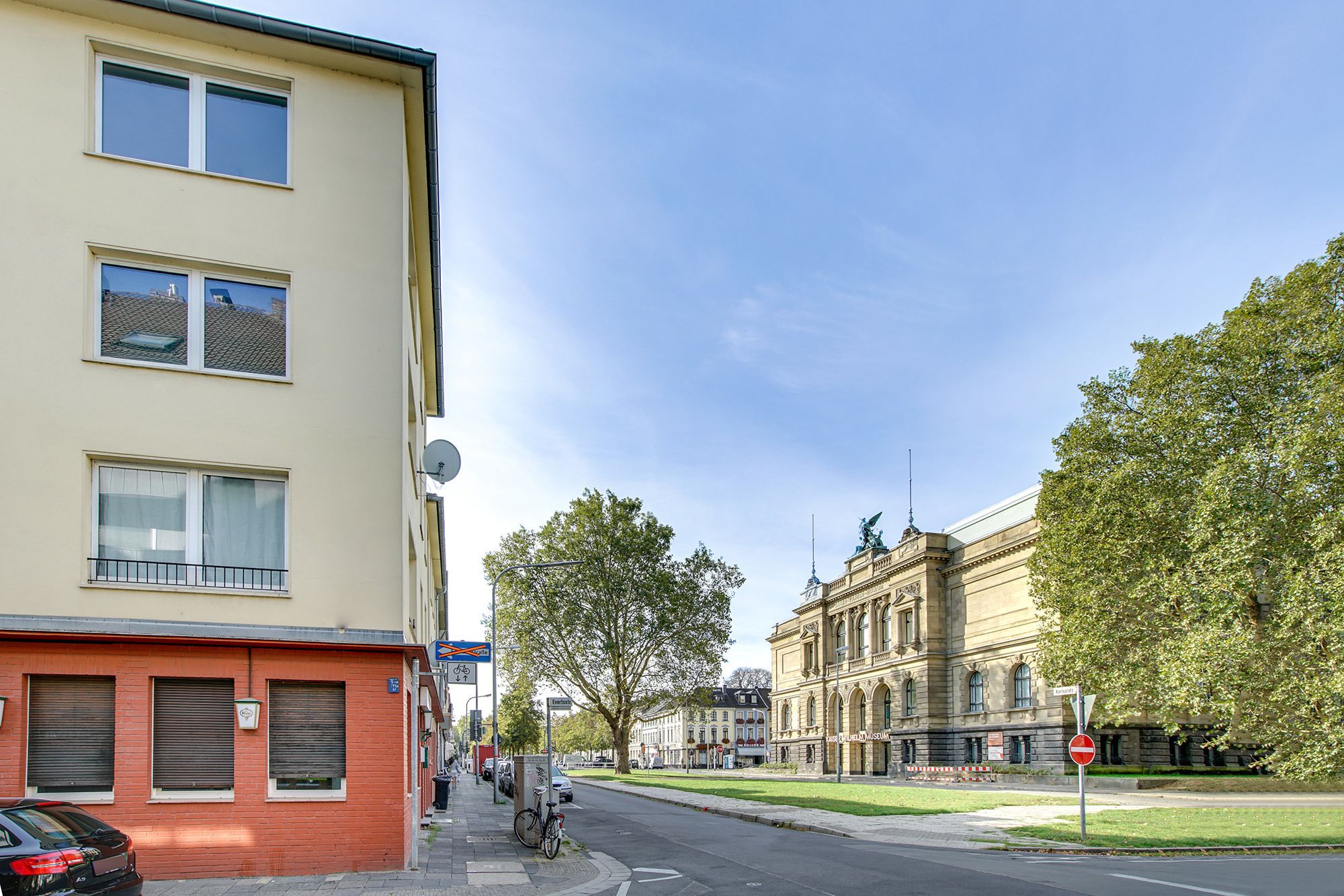 Fassade der Unterkunft