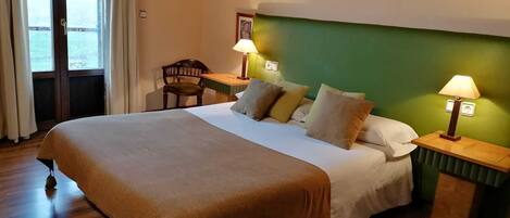 Double or Twin Room | In-room safe, blackout drapes, free WiFi, bed sheets