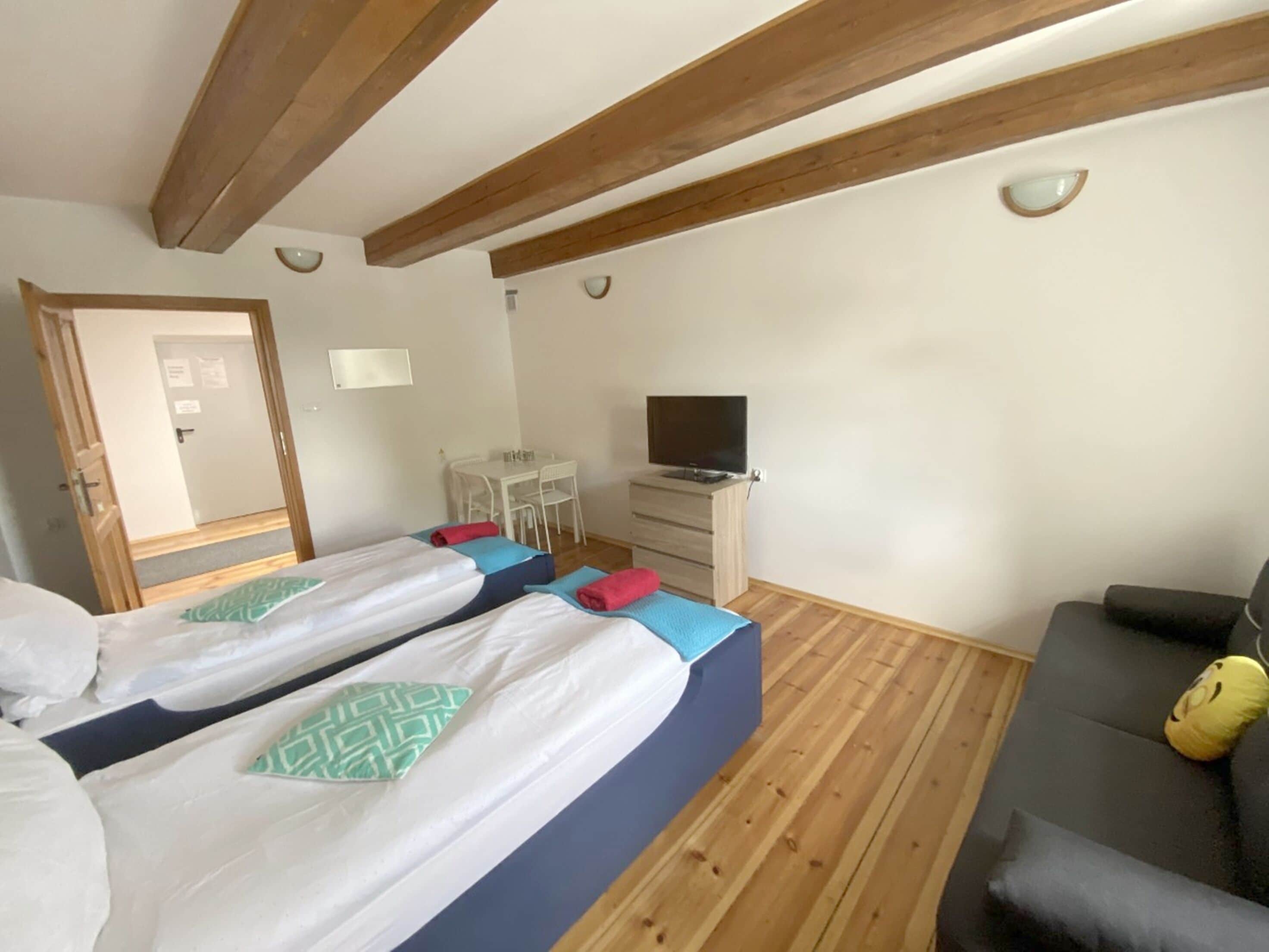 Superior Quadruple Room (with sofa bed) | Hypo-allergenic bedding, soundproofing, iron/ironing board, free WiFi