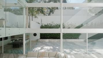 Luxury House, Non Smoking | Living area | Flat-screen TV