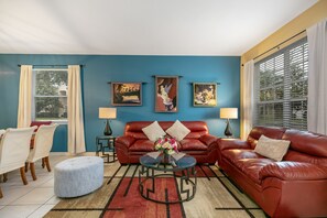 Smart TV, foosball, table tennis