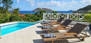 Outdoor pool - Villa Mahogany (St. Barthelemy)