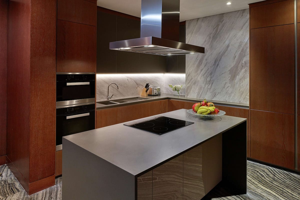 presidential suite, 1 king bed | private kitchen | espresso maker, high chair