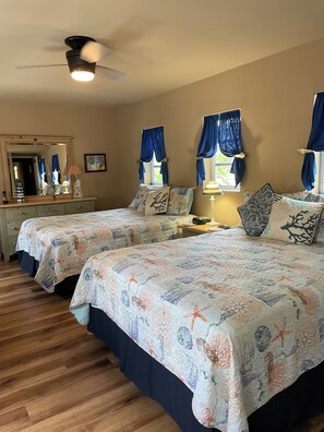 4 bedrooms, iron/ironing board, travel cot, free WiFi