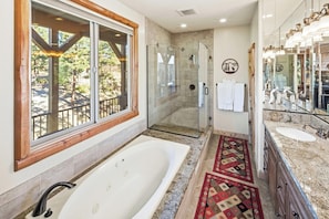 Shower, towels