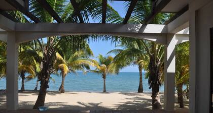 Beachfront home in Hopkins Bay, Belize
